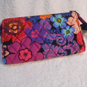 Vera Bradley Front Zip Wristlet